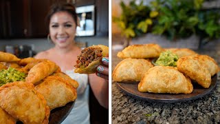 HOW TO MAKE THE BEST FLAKY GROUND BEEF EMPANADAS image