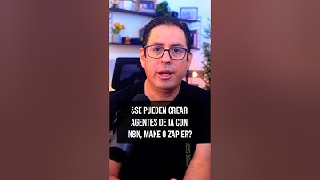 ¿Se pueden crear agentes de IA con n8n, Make o Zapier?