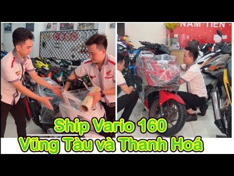 Video Vario 160 trắng Vario 160 đỏ ship Vũng Tàu và Thanh... - youtube
