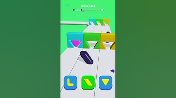 Blob Shifter 3D Level 1474 | Cubic Gaming #shorts #youtubeshorts #gaming