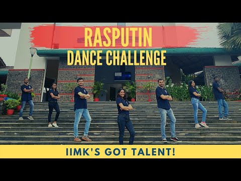 Rasputin dance challenge - India's most beautiful campus - IIM Kozhikode
