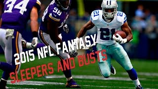2015 NFL Fantasy Sleepers and Busts