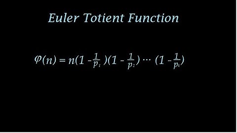 Section 4.3, Euler Totient Function, Pairwise Relatively Prime, Part C