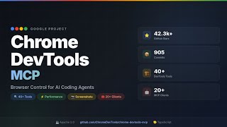 Chrome DevTools MCP Tutorial - Browser Control for AI Coding Agents (Google Open Source)
