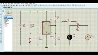 TEMPORIZADOR || 555 + TRIAC || PROTEUS