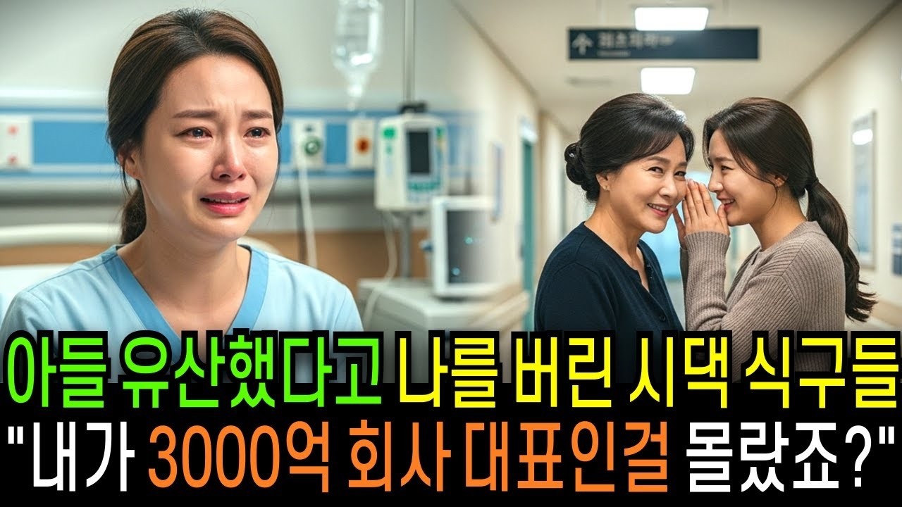 아들 유산했다고 나를 쫓아낸 시댁 식구들 '내가 3000억 회사 대표인걸 몰랐죠 '                                   반전사연   오디오북   사연