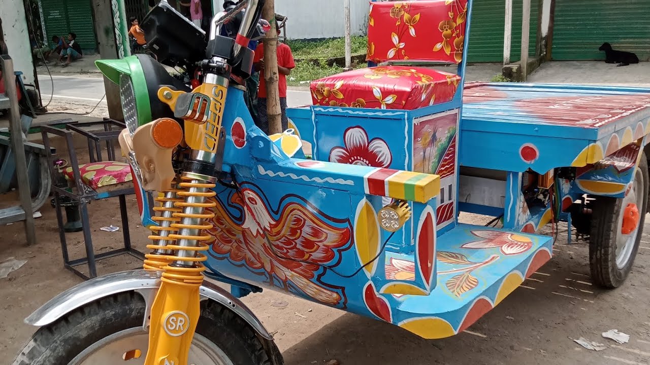 অটো ভ্যান গাড়ি নতুন মডেল #viral #funnyviral #video 