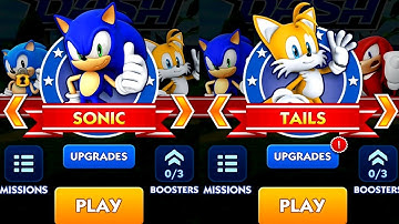 Sonic Dash SONIC VS TAILS Android iPad iOS Gameplay