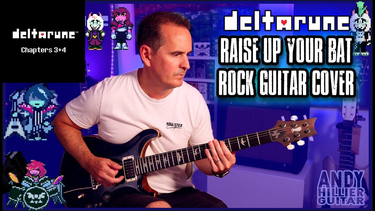 Raise Up Your Bat – DELTARUNE | Rock Guitar Cover (Toby Fox)