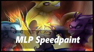 .:MLP Speedpaint:. Banishment of the Sirens