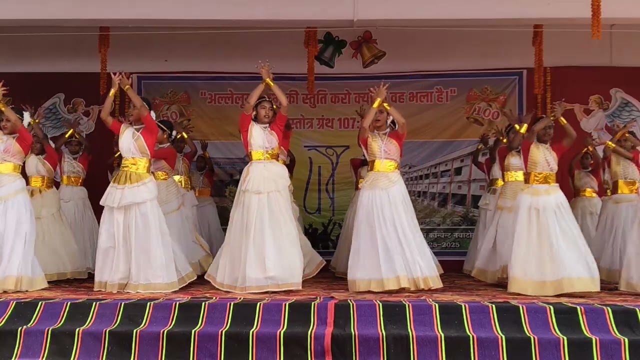 ###Prayer dance by Ursuline convent Girls' High school konbir Noatoli 🥰🥰🥰