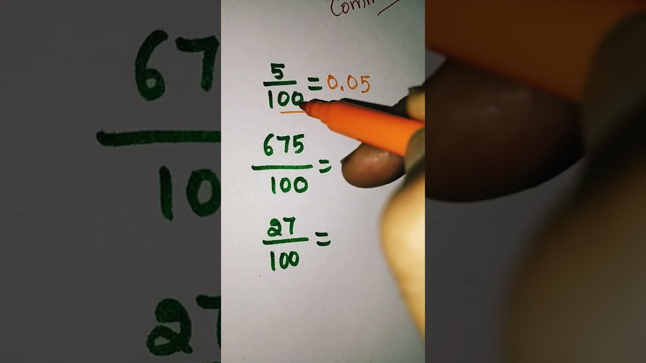 How To Convert Fraction Decimal Point Tricks 2023