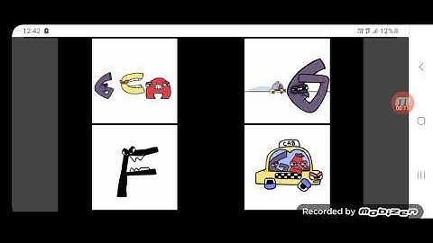 up to faster 4 parison to Alphabet Lore