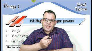 Prep 1 – 2nd Term – Unit 1 – Lesson 3 [[ Negative integer powers ]]