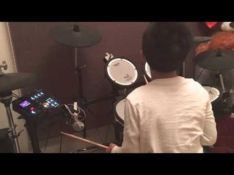 【WANIMA】GONG叩いてみた 11歳