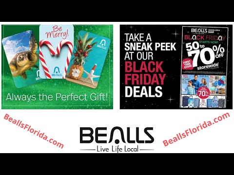 Bealls Florida Black Friday 2020 Ad: BeallsFlorida.com Coupon Code Deals – [CouponsKiss.com]