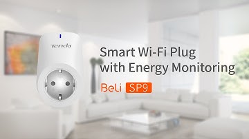 Tenda SP9    /    Smart Plugs    /    Smart Wi-Fi Plug with Energy Monitoring