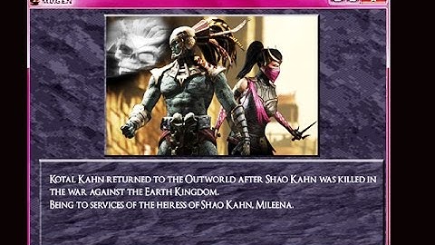Kotal Kahn Bio (Download) | Mortal Kombat Project 4 Season 2.5 NEW