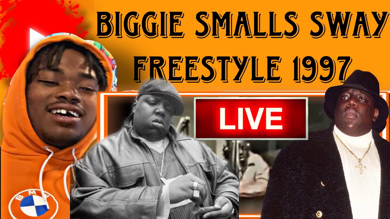 BIGGIE SMALLS SWAY FREESTYLE 1997 REACTION YouTube