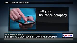 5 steps you can take if your car flooded