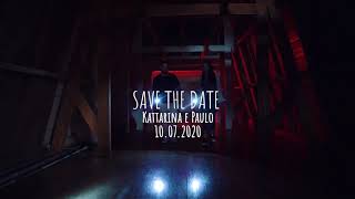 SAVE THE DATE | Kattarina e Paulo | Jogo do Casamento - por Ranosi