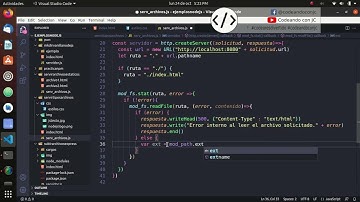 Servidor web de archivos con NodeJs y módulo http. Parte 02. Vanilla NodeJS.
