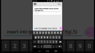 Android Sql | SQL in your pocket