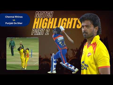 Vikranth Disappointed After Team’s Performance! | Chennai Rhinos vs Punjab De Sher | Innings 2