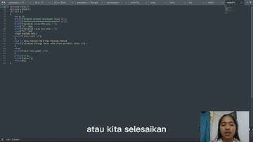 Membuat Program Seleksi Kondisi 2 Bahasa C