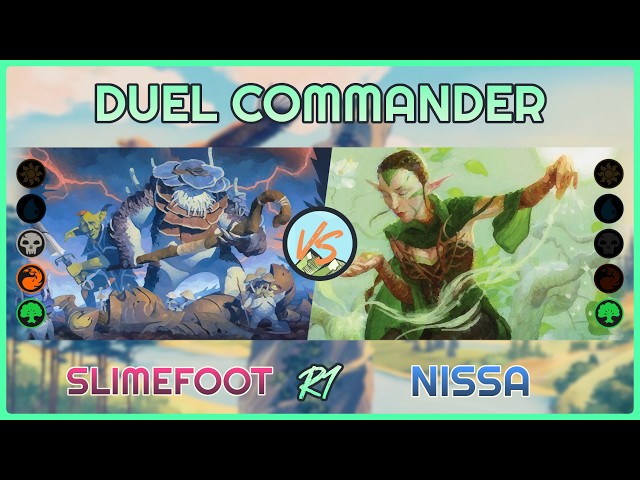 Slimefoot vs. Nissa - CoC#4 -  R1 - Duel Commander│MTG│bitzelberg thumbnail