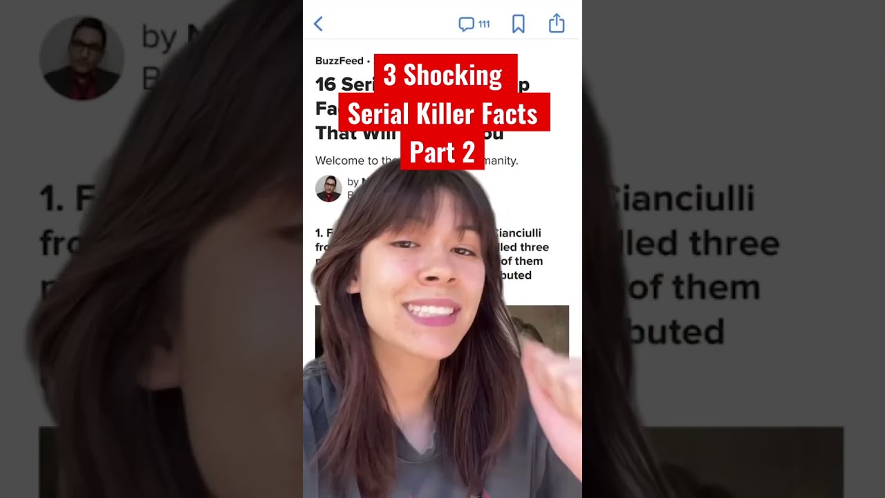 3 Shocking Serial Killer Facts Part 2 #shorts