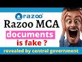 Razoo mca document is fake ?/revealed by central government watch and know full details?