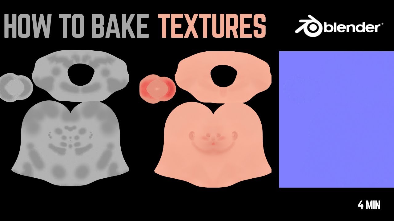 How to bake textures in blender - YouTube
