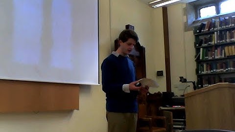 Aesthetics Lecture 8/8, "Humane Philosophy and the Arts" Ralph Weir, Blackfriars, Oxford