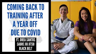 Coming Back To BJJ After A Year Off Due To Covid Ft. Drea Santos by LifeWithVinceLuu 1,144 views 2 years ago 5 minutes, 57 seconds
