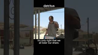 detritus — GTA5 dialogue scene