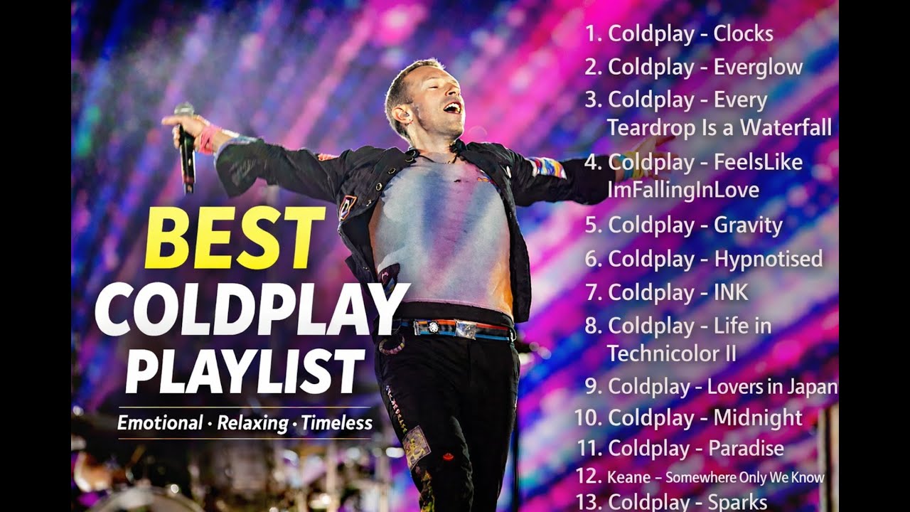 COLDPLAY – FULL ALBUM COLLECTION | Greatest Hits & Best Songs Ever ...