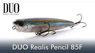 DUO Realis Pencil 85F - Underwater (Lure Action)