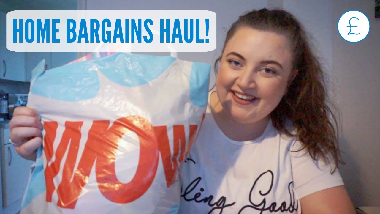 Home Bargains Haul! July 2021 KayleighMC YouTube