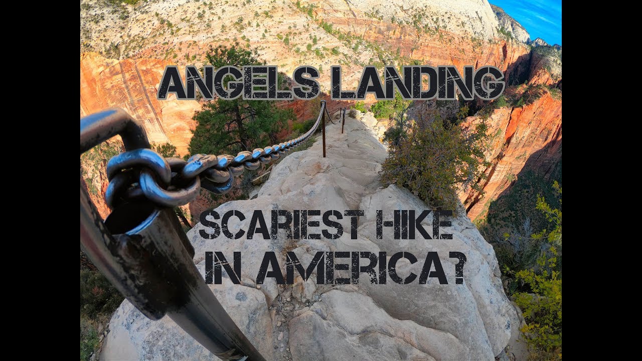 Angels Landing. Scariest Hike in America? - YouTube