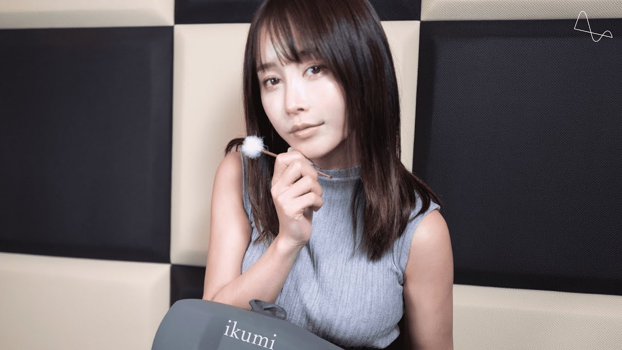 【ASMR / 4K】Подушка для лап и чистка ушей【ikumi】