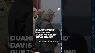 Duane Keffe D Davis convicted of first-degree murder in 1996 killing of Tupac Shakur
The man accused orchestrating the murder of rapper Tupac Shakur was convicted Monday of first-degree murder with use of a deadly weapon, nearly 30 years after the deadly drive-by shooting near the Las Vegas Strip.
For more on this story, visit: https://bit.ly/4gsDv4m
CBS13 is On Your Side with local Maine news, sports, and weather. WGME CBS13 is a Maine-based television station and a CBS affiliate owned and operated by Sinclair Broadcast Group.
Follow us on our other social media platforms:
Facebook: https://www.facebook.com/WGME13
X: https://x.com/WGME
Instagram: https://www.instagram.com/wgme/
TikTok: https://www.tiktok.com/@cbs13.fox23
Find more news here: https://wgme.com/
#Portland #Maine #Mainenews #portlandnews #Music #Crime #GunViolence Duane Keffe D Davis convicted of first-degree murder in 1996 killing of Tupac Shakur
