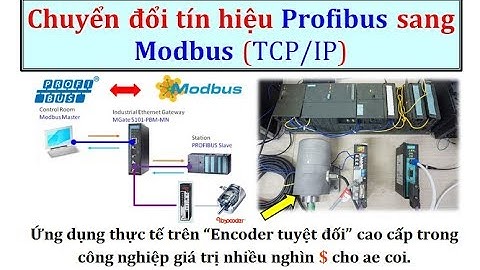 Profibus sang Modbus TCP/IP | Test trên bộ mã hóa vòng quay hãng NSD | Mạng công nghiệp | 🛎️