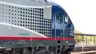 Woman Trips, Falls Trying To Cross Tracks In Front Of Amtrak Train.