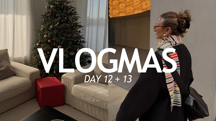 VLOGMAS Day 12 & 13 | Last Bits of Christmas Shopping, Book Haul & Opening a Present!
