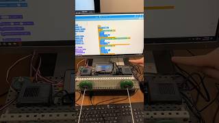 VEX Test Bed Level 2 Program 6 Distance Sensor #shorts