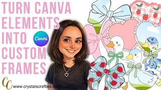 حوّل عناصر Canva إلى إطارات مخصصة | شرح كيفية إنشاء إطار Canva screenshot 5