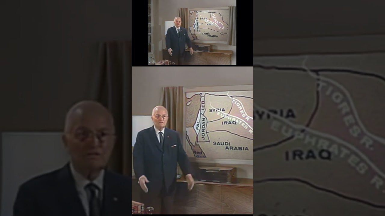 Президент Трумэн обсуждает проблемы создания Израиля в Палестине 🇮🇱 — исторические кадры в формат...