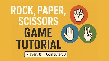 Build a Rock-Paper-Scissors Game with HTML, CSS & JavaScript | Beginner Tutorial