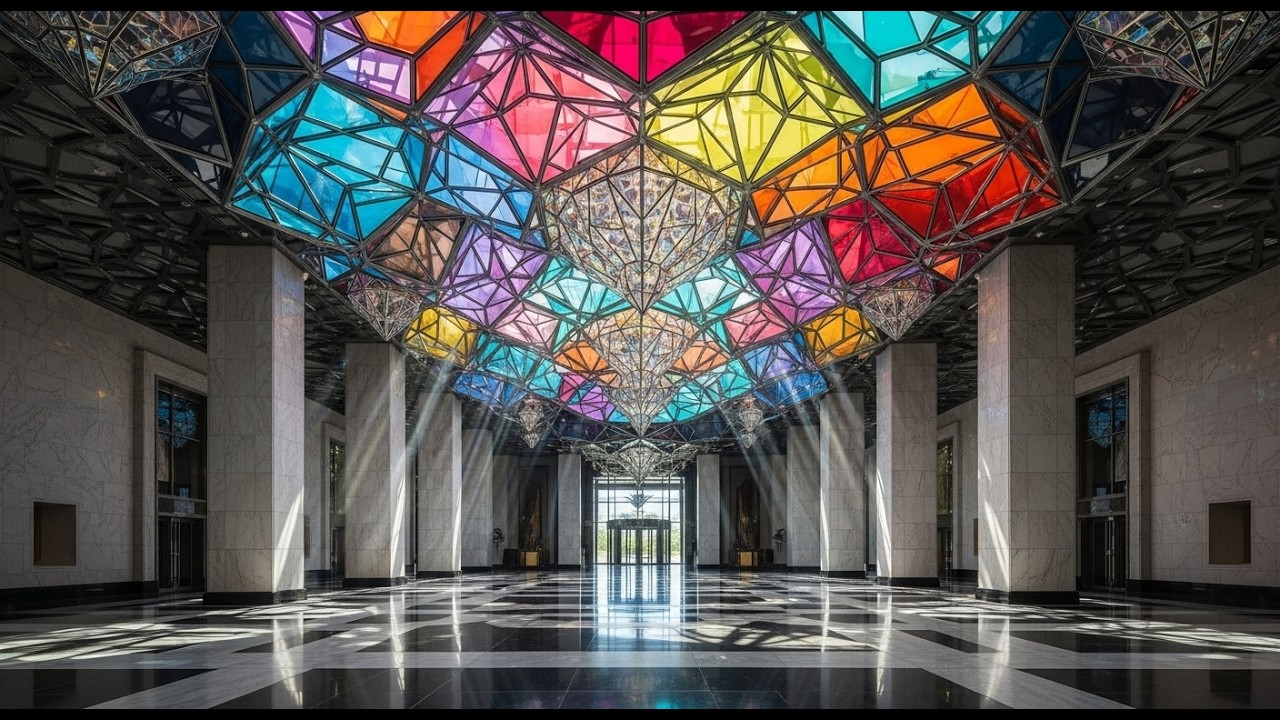 Создайте дом в стиле «Начала» — геометрический баланс и сказочные пространства